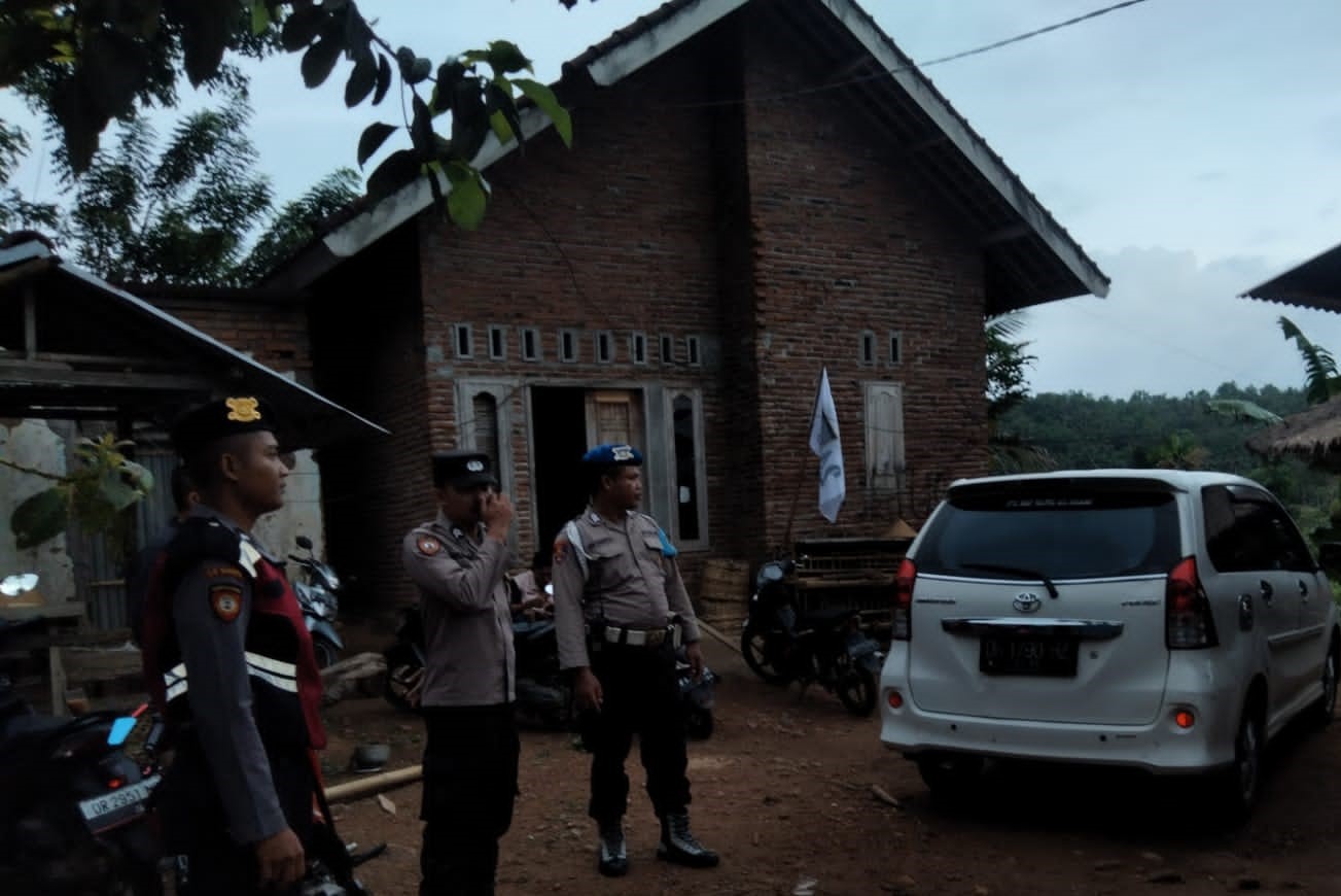 Polisi Pastikan Pengamanan Kampanye Pertemuan Terbatas di Kecamatan Lembar Berlangsung Lancar dan Aman
