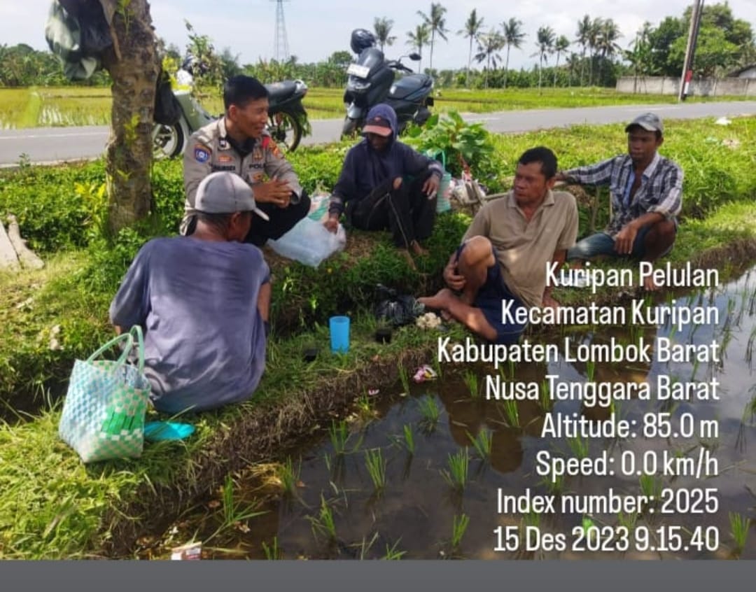 Polres Lombok Barat Gencarkan Sosialisasi Kamtibmas Jelang Pemilu 2024