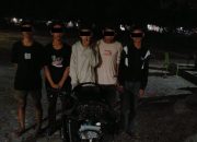 Nekat Balap Liar di Jalan Sukarno Hatta Lombok Barat, 5 Pelajar Diciduk Polisi
